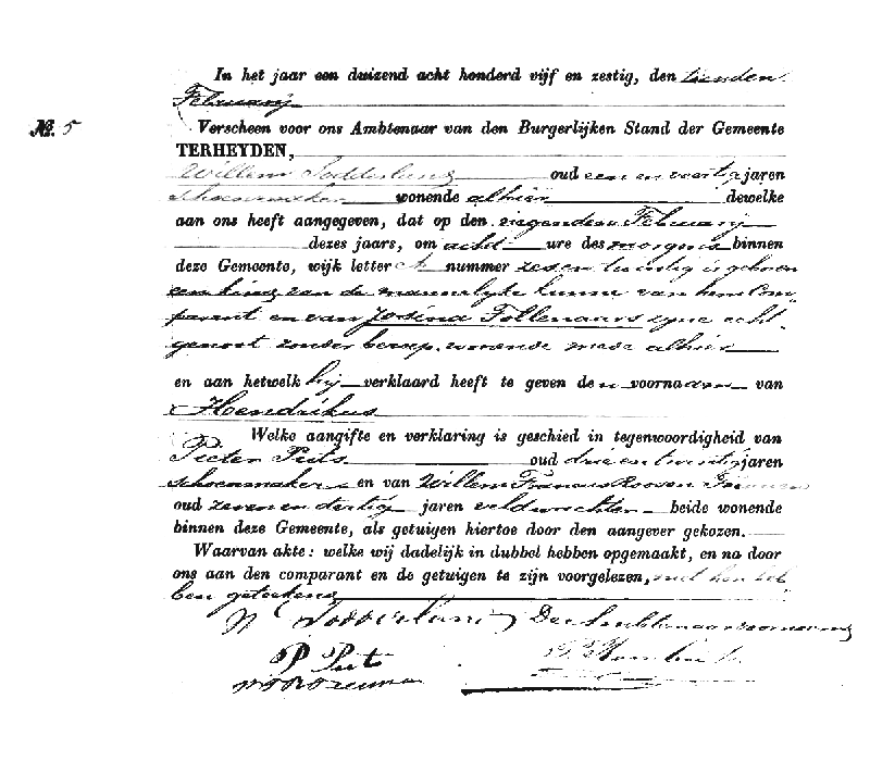 18650210 geb akte 5 Hendrikus zv W Sodderland - J Tollenaars